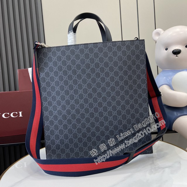 Gucci專櫃古馳最新款男士手提托特包 jh2717型號:  495559